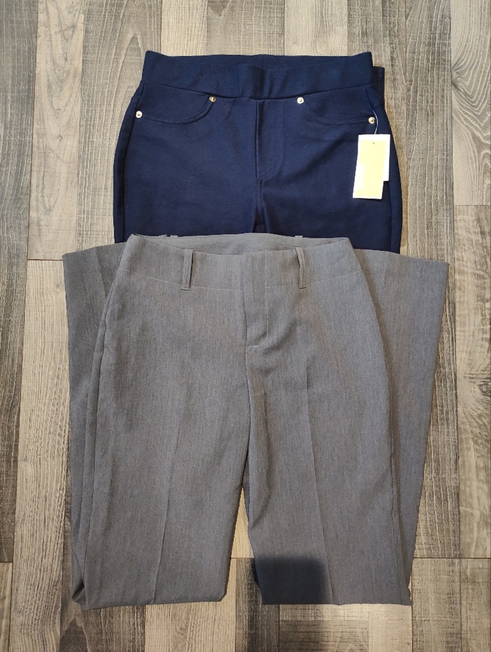 Dress Pants - Blue and Gray